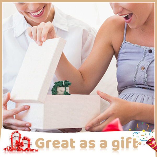 Crochet material package - Potting large green hollow hanging basket for home decoration - In stock now