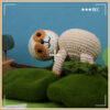 Crochet material pack for hand-knitting animal tree sloth plant pot decoration items