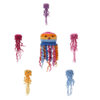 Crochet material pack - colorful jellyfish family children's room cute hanging ornament handmade wool product