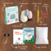主图-08 Beginner-level DIY knitting kit for children - Ice Stick Yarn Set for Knitting Animal Dolls