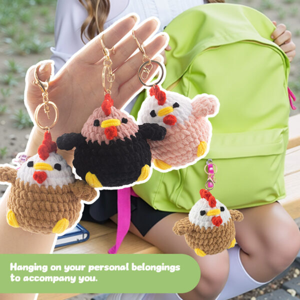 主图-10 Beginner-level DIY knitting kit for children - Ice Stick Yarn Set for Knitting Animal Dolls