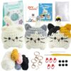 主图-06 Cat plush toy crochet knitting material package for DIY hand-knitting