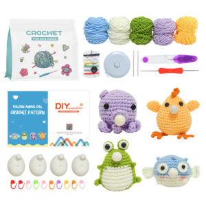 New crochet material pack for DIY handmade wool balloon dolls