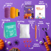 New Halloween pumpkin kitten crochet material pack - beginner knitting DIY wool ball