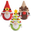 Christmas New Product Hand-knitted Deco Gnome Doll DIY Crochet Yarn Materials Pack