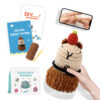 主图-08 New crochet material pack for making cute Kapibara handmade dolls with knitting and crochet needles material pack