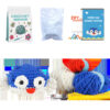 New crochet material package for DIY handmade knitting wool balls doll knitting kit