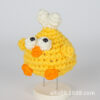 New crochet material pack for DIY handmade small chicken doll keychains and wool balls
