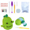 主图-10 New crochet material pack for DIY hand-knitting wool balls knitting set - dinosaur