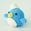 主图-10 Crochet material pack - Penguin doll set - Handmade DIY knitting of thick yarn ball