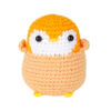 主图-11 New knitted doll material pack - crochet needles - DIY penguin wool knitted ornament - hand mixed yarn ball doll