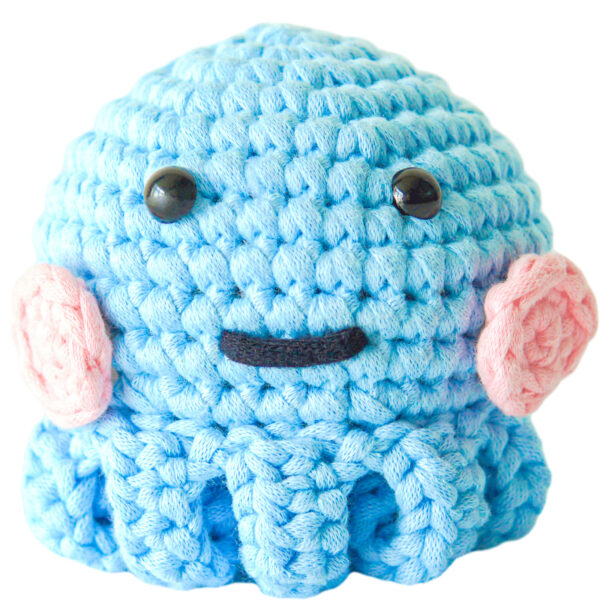 主图-11 Crochet material pack for DIY handmade knitting of cute doll ornaments and wool balls knitting material pack