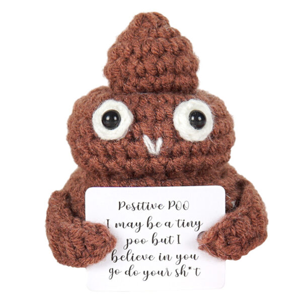 Best-selling crochet bag material pack and tutorial for making DIY hand-knitted poop dolls