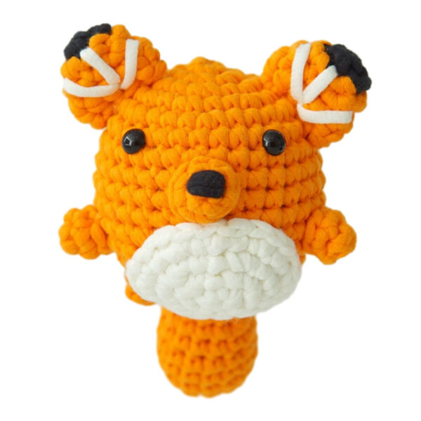 New crochet material pack for DIY handmade fox doll knitting of wool balls