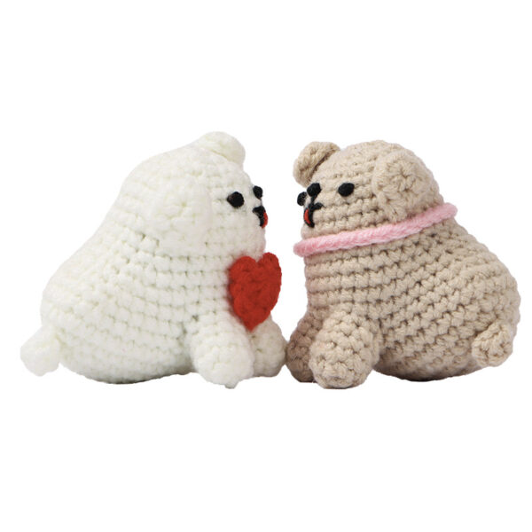 New crochet material package for handmade DIY crochet doll knitting yarn crochet material package