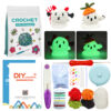 主图-09 Handmade knitting DIY doll material pack - Halloween glowing toy