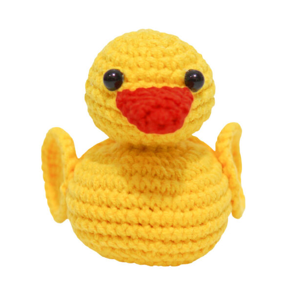主图-11 The hook knitting material pack BB is called the Manual DIY Knitting Doll Cute Duck Set
