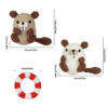 Crochet kit, material pack, doll beaver, handicraft DIY, weaving