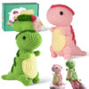 Foreign trade crochet knitting set, dragon material package, doll handicraft DIY weaving