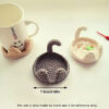 主图-02 3-piece bear-shaped coasters DIY hand-knitting material pack