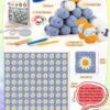 81Kw06oFsvL._AC_SL1500_ Complete Crochet Starter Kit for Beginners – Make a Granny Square Blanket with Easy Instructions, Plenty of Yarn & All Tools Included (Blue-Purple)