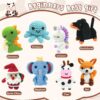 8-in-1 Animal Crochet Kit for Beginners | DIY Craft Gifts for Adults & Kids with Yarn, Hooks & Step-by-Step Videos | Perfect Christmas & Holiday Present for Crochet Lovers (2026 Edition)