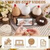 81ogeosXPdL._AC_SL1500_ Chicken Crochet Kit for Beginners – 3PCs Amigurumi Starter Kit for Adults with Video Tutorials | Includes 40% Extra Yarn, Complete Tools & Step-by-Step Guide | Perfect DIY Gift & Hobby Set