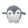 Crochet doll material pack - Soft and cute penguin