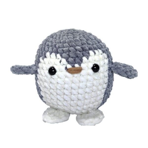 Crochet doll material pack - Soft and cute penguin