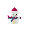 Christmas snowman crochet material handmade doll crochet DIY