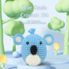 Crochet knitting material pack - Cute koala crochet DIY material pack