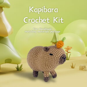 Crochet knitting material pack Kapibara crochet DIY materials