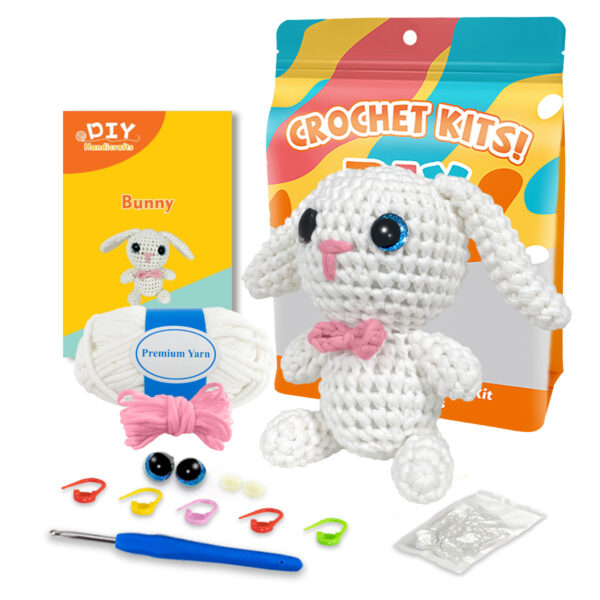 Crochet material pack - Animal series - Yarn for crochet DIY gift