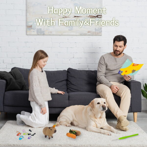 O1CN01yktjs01TEoAc7UWjB_!!2219055272351-0-cib Crochet knitting material pack Kapibara crochet DIY materials