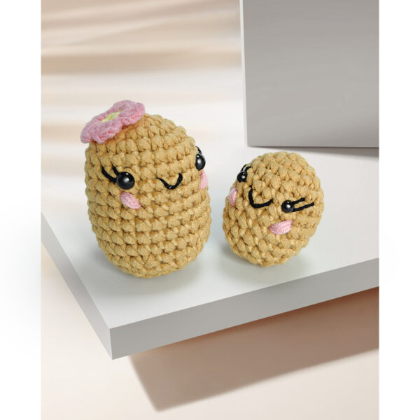 主图-05 Crochet kit - Handmade doll crochet kit for DIY crafting.