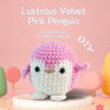 Sheneyron Penguin Crochet Material Pack for Handmade DIY Knitting Dolls and Craft Projects