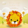 主图-06 Crochet material pack - Animal series - Yarn for crochet - DIY gift - Cute ornament
