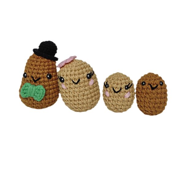 主图-06 Crochet kit - Handmade doll crochet kit for DIY crafting.