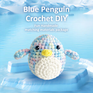 Crochet material pack - Animal series - Yarn for crochet - DIY gift - Cute figurine materials