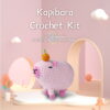 主图-06 Capybara crochet material pack for handmade doll crochet DIY