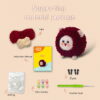 主图-07 Crochet material pack - Animal series - Yarn for crochet - DIY gift - Cute figurine material pack