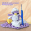 Crochet material package with filling cotton penguin decorative figurine for DIY handcraft cross-border new product knitted material package
