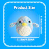主图-08 Crochet material pack - Animal series - Yarn for crochet - DIY gift - Cute figurine materials