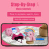 主图-09 Beginner's Handmade Weaving DIY Kit - Pink Bear