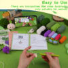 主图-09 New vegetable crochet material pack for DIY handmade cotton and wool children's dolls