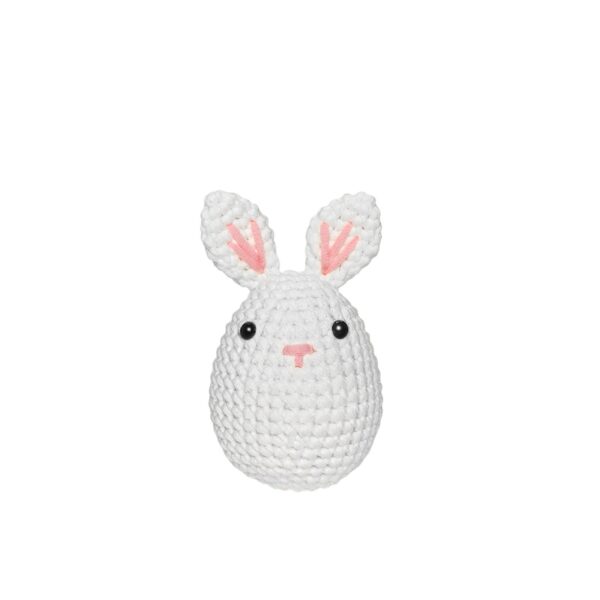 主图-10 The "Wobus" rabbit doll, made of crochet material, comes with a set of cotton stuffing inside