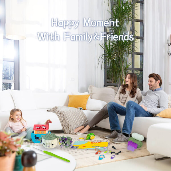 Handmade spider plant pot plant hanger crochet DIY cross-border crochet materials