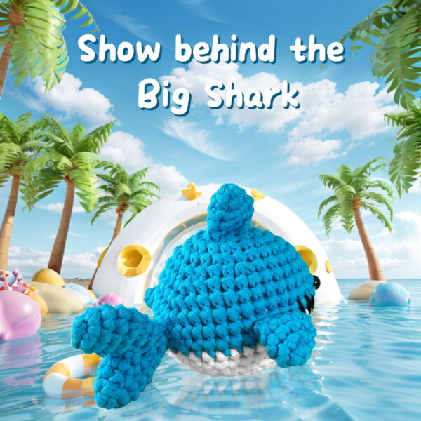 主图-10 Great Shark Crochet Set - Beginner Crochet Kit