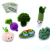 主图-10 New vegetable crochet material pack for DIY handmade cotton and wool children's dolls