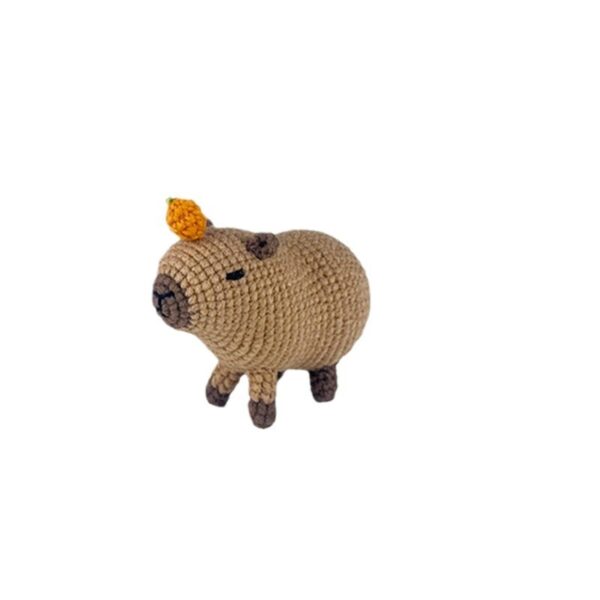 主图-11 Capybara crochet material pack for handmade doll crochet DIY